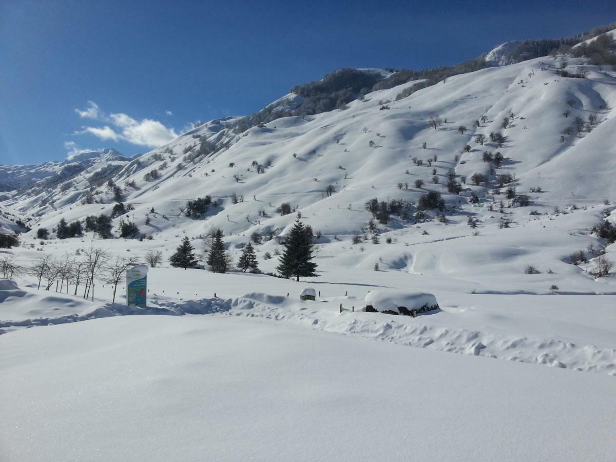 Gite De Montagne Du Plateau De Lhers- Accueil Randonneurs Accous Kültér fotó